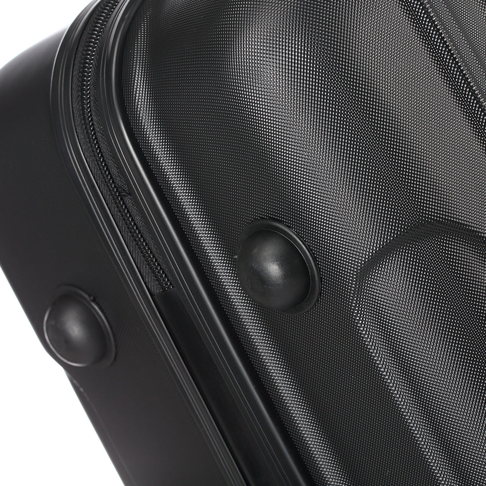 Suitcases 3 Pieces Black