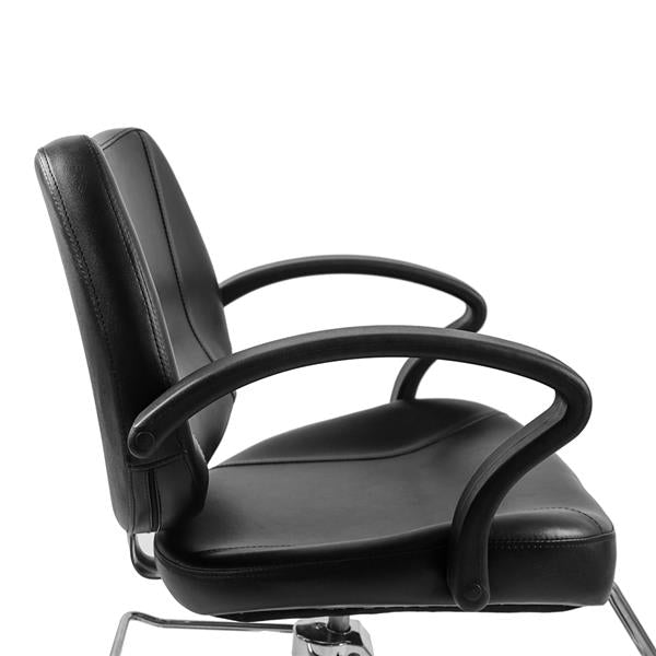 Woman Barber Chair Black