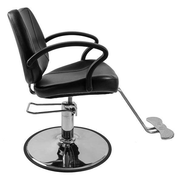 Woman Barber Chair Black