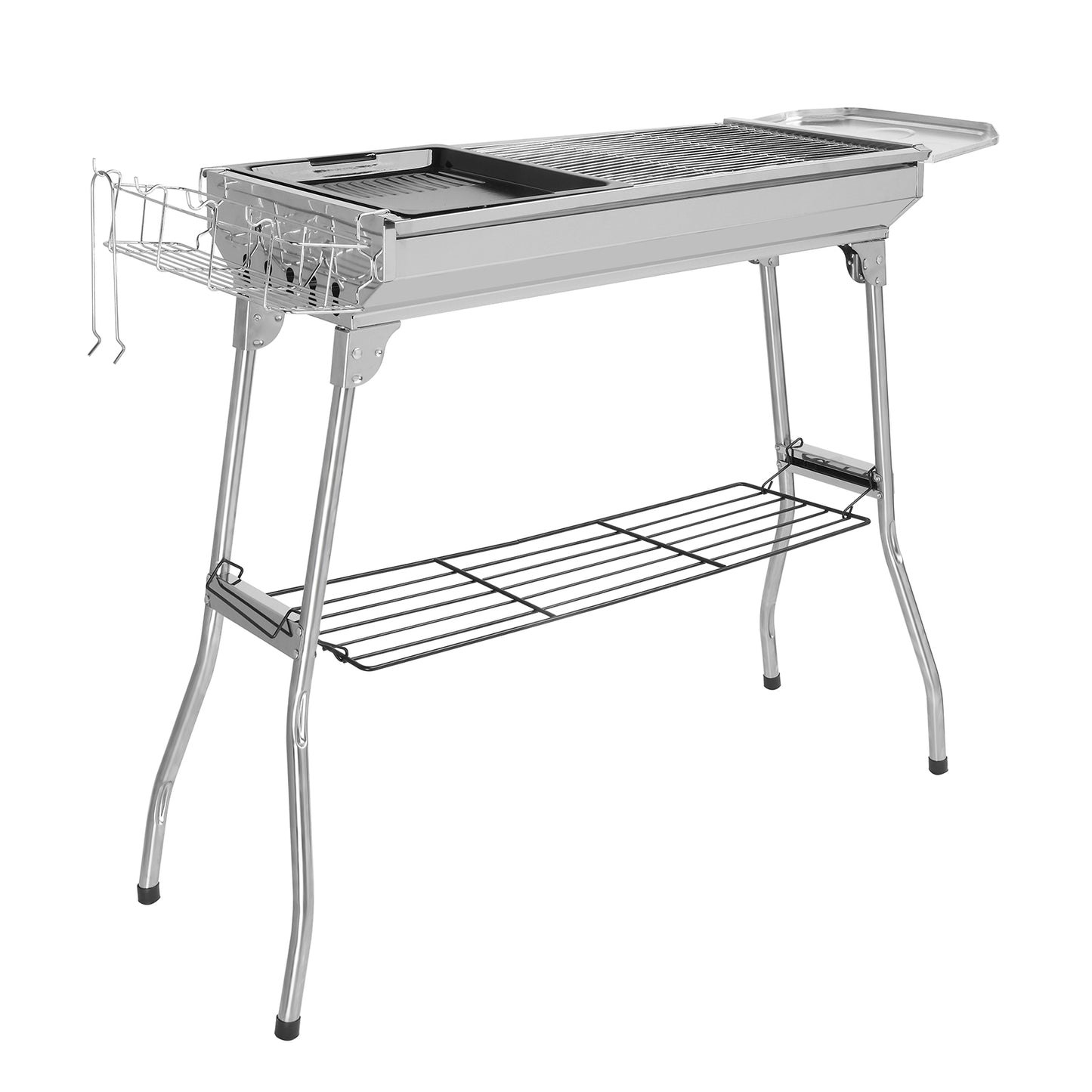 Portable Large Stainless Steel Grill Baking Tray