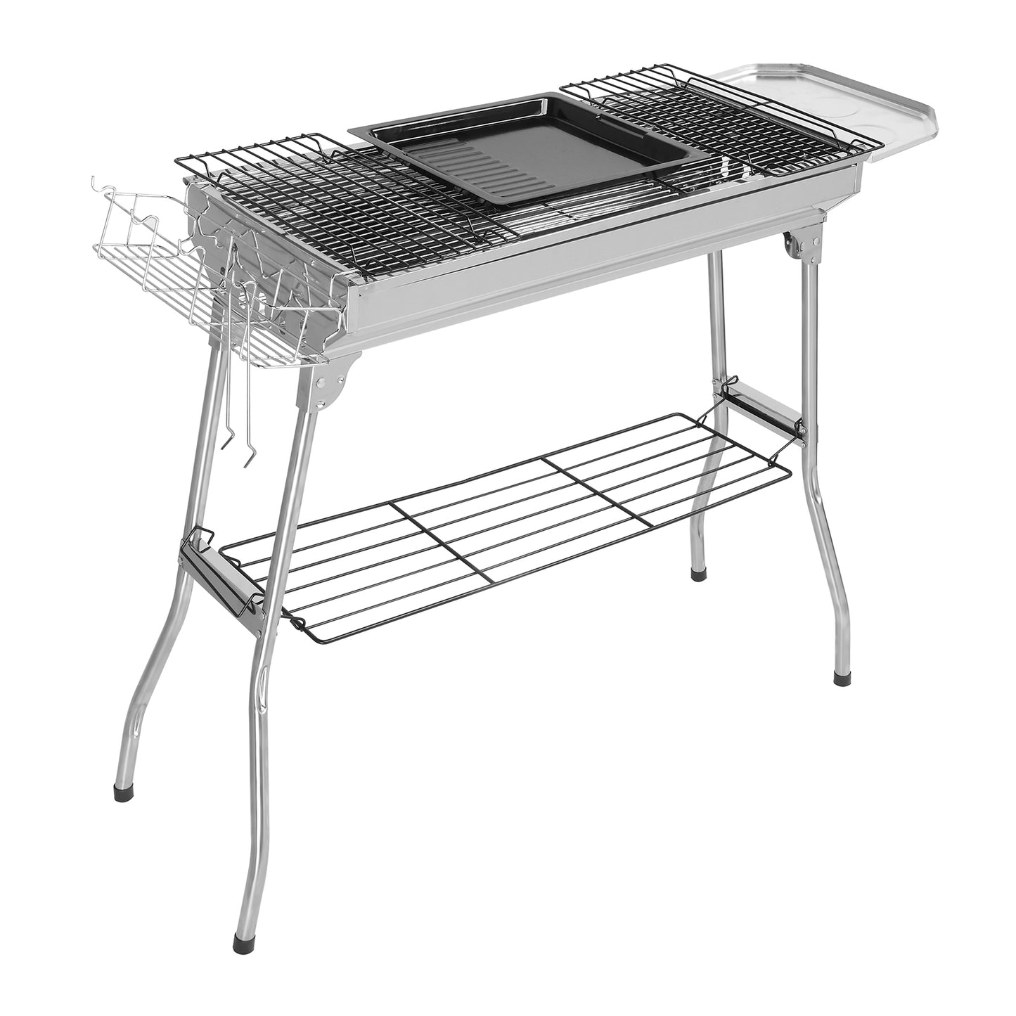 Portable Large Stainless Steel Grill Baking Tray