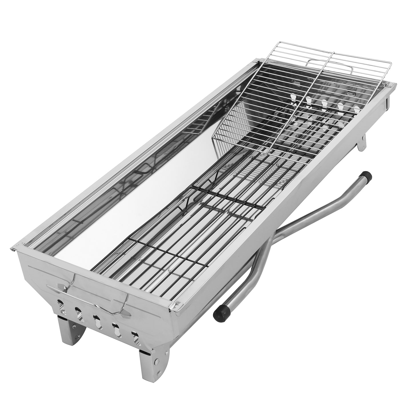 Portable Large Stainless Steel Grill Baking Tray